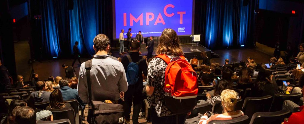 Service Design Canada Conference, Impact 2018