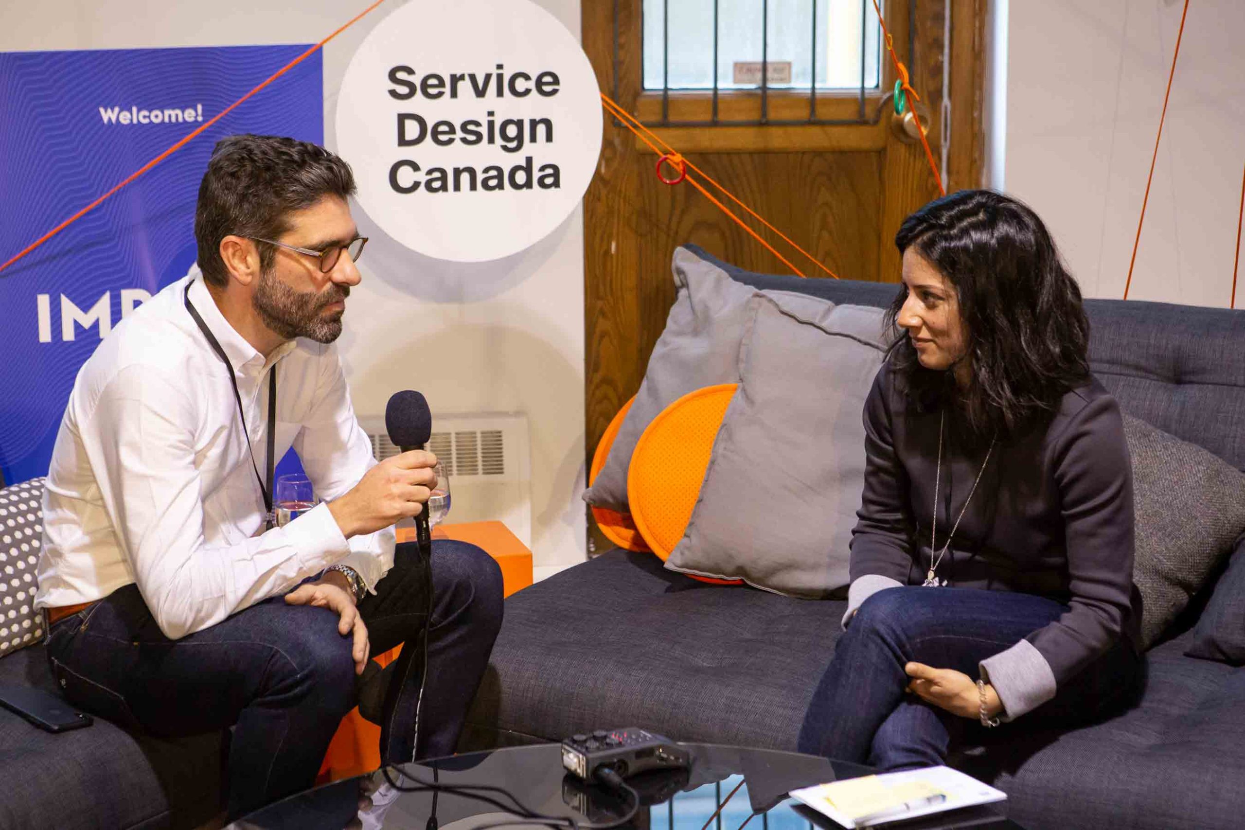 IMPACT Service Design Canada Conference 2018 interview with professional designers